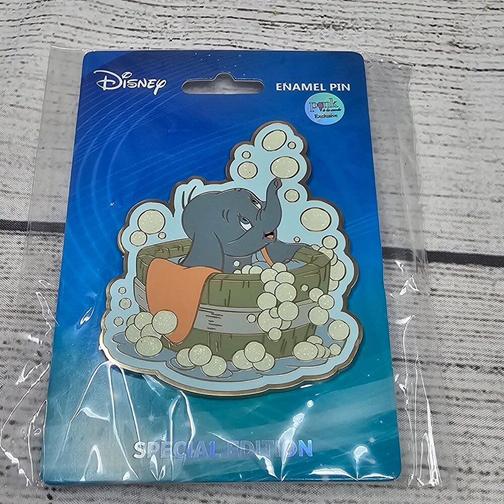 NEW! Pink a La Mode (PALM) Disney Bubbles Series - Dumbo In Bubble bath LE 300